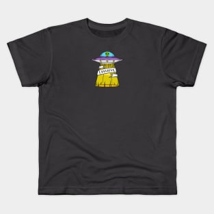 I Believe In Aliens Outer Space UFO Area 51 Kids T-Shirt